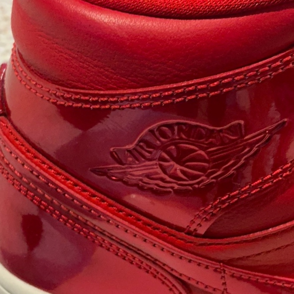 Nike Red High-Top Sneakers - Picture 7 of 7